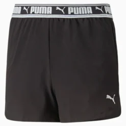 Strong Big Kids' Woven Shorts PUMA Black -Puma Shop Strong Big Kids Woven Shorts 4