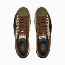 Suede Camowave Men's Sneakers PUMA Olive-Chestnut Brown-Shadow Gray -Puma Shop Suede Camowave Mens Sneakers 5