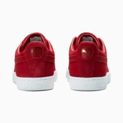 Suede Classic Tones Men's Sneakers Tango Red -Puma Team Gold -Puma Shop Suede Classic Tones Mens Sneakers 2