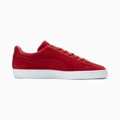 Suede Classic Tones Men's Sneakers Tango Red -Puma Team Gold -Puma Shop Suede Classic Tones Mens Sneakers 4