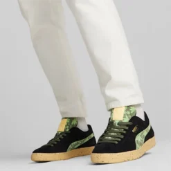 Suede Gentle Jungle Sneakers PUMA Black-Spring Fern -Puma Shop Suede Gentle Jungle Sneakers 2