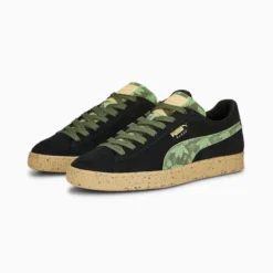 Suede Gentle Jungle Sneakers PUMA Black-Spring Fern -Puma Shop Suede Gentle Jungle Sneakers 4