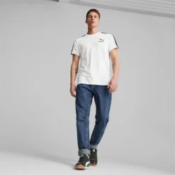 T7 Sport Men's Tee PUMA White-AOP -Puma Shop T7 Sport Mens Tee 3