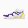 TRC Blaze Court Basketball Shoes Puma White-Spectra Yellow