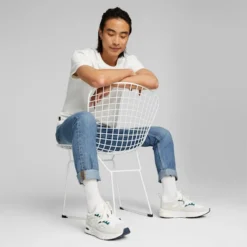 TRC Blaze Ivy League Sneakers Puma White-Whisper White -Puma Shop TRC Blaze Ivy League Sneakers 1