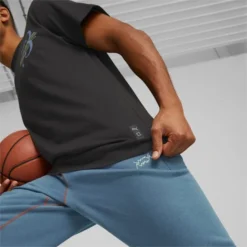 The Intro Men's Basketball Tee PUMA Black -Puma Shop The Intro Mens Basketball Tee 4