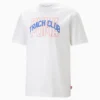 Track Meet Men's Graphic Tee PUMA White