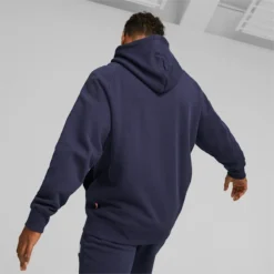 Track Meet Men's Hoodie PUMA Navy -Puma Shop Track Meet Mens Hoodie 3