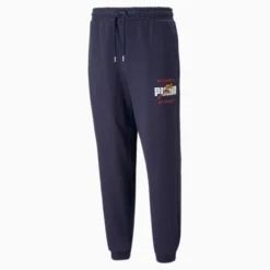 Track Meet Men's Sweatpants PUMA Navy -Puma Shop Track Meet Mens Sweatpants 5