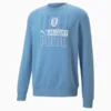 Uruguay Soccer FtblCore Men's Crewneck Sweatshirt Silver Lake Blue-Puma White
