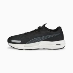 Velocity NITRO 2 Wide Men's Running Shoes Puma Black-Metallic Silver