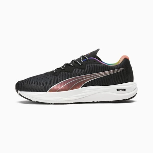 Velocity Nitro 2 OUT Men's Running Shoes Puma Black-Asphalt-Puma White-Silver 1 Velocity Nitro 2 OUT Men's Running Shoes Puma Black-Asphalt-Puma White-Silver