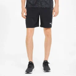Woven 8" Men's Training Shorts Puma Black-AOP